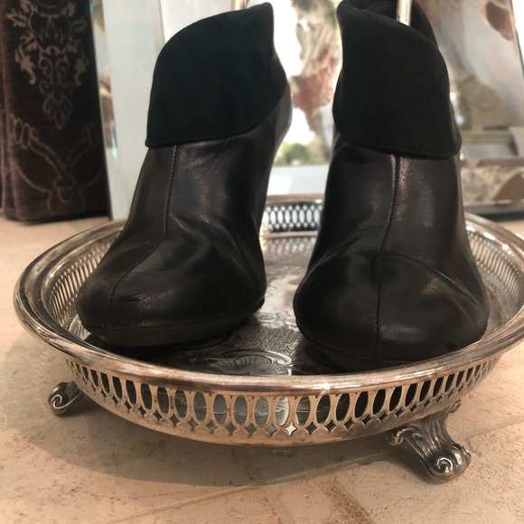 Coach “Annika” Asymmetric Ankle Boots - Picture 1 of 8